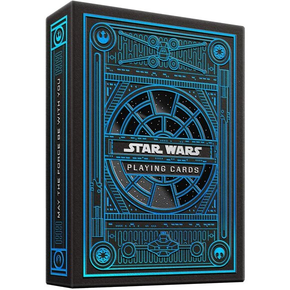 Theory 11 Star Wars featuring the Light Side Playing Cards (Blue) - Picture 1 of 5